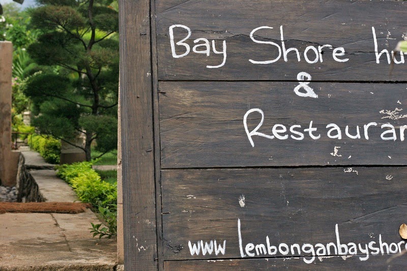 レンボンガン島の人気ホテル・Bay Shore Huts（ベイ シュア ハッツ）