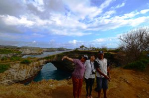 ペニダ島のブロークンビーチ