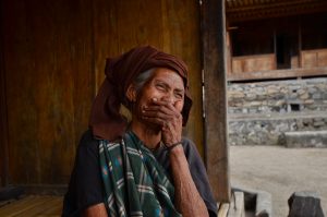 フローレス、ワエレボ村のお母さん