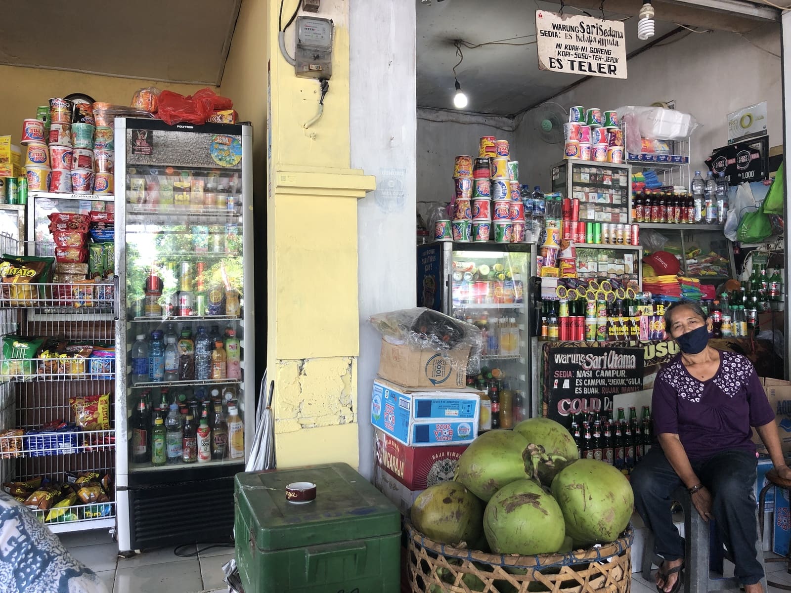 バリ島の個人商店