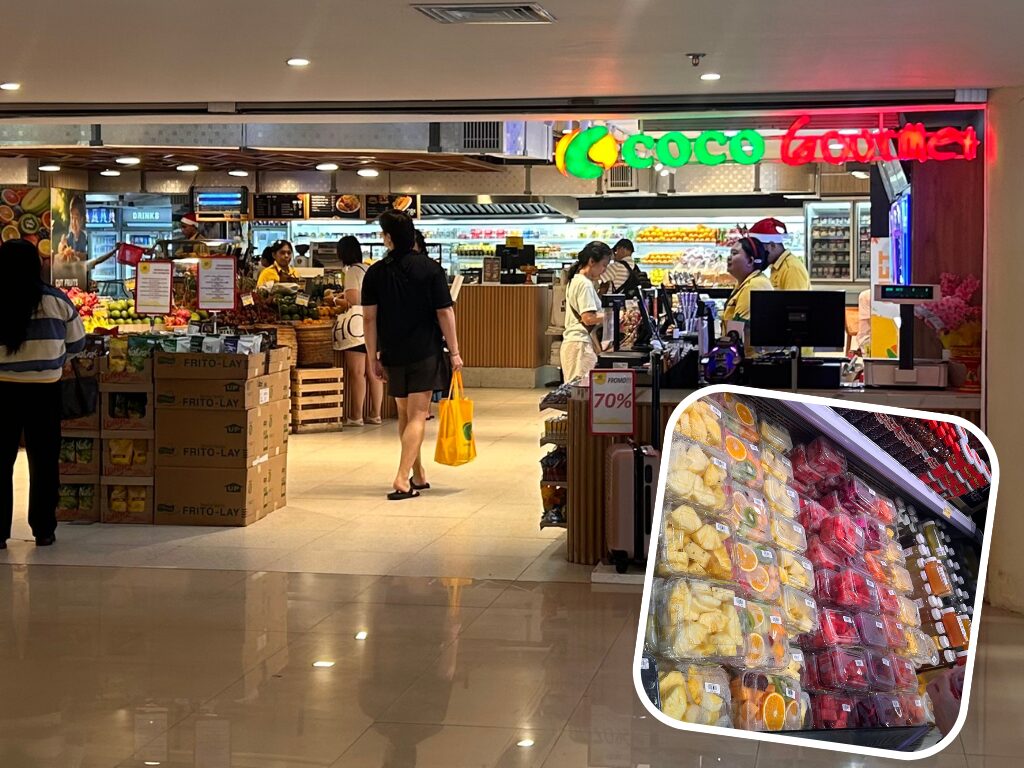 ビーチウォーク地下のスーパーマーケット